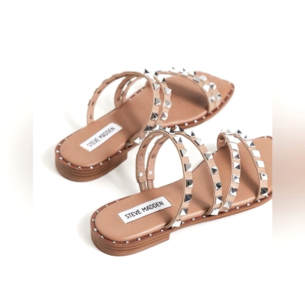 Like New- Gorgeous Steve Madden Skyler Studded Sandal